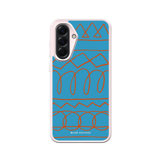 Funky Pattern Blue