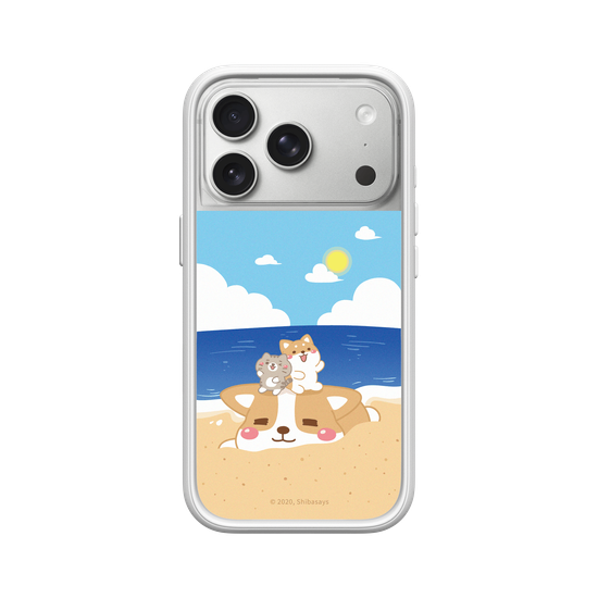 Shiba on the Beach