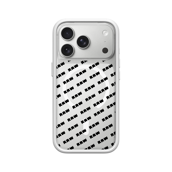 Raw Black Pattern Small