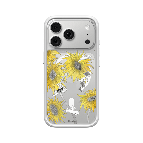 Year of the Rabbit Series - Chasing in the sunflowers field