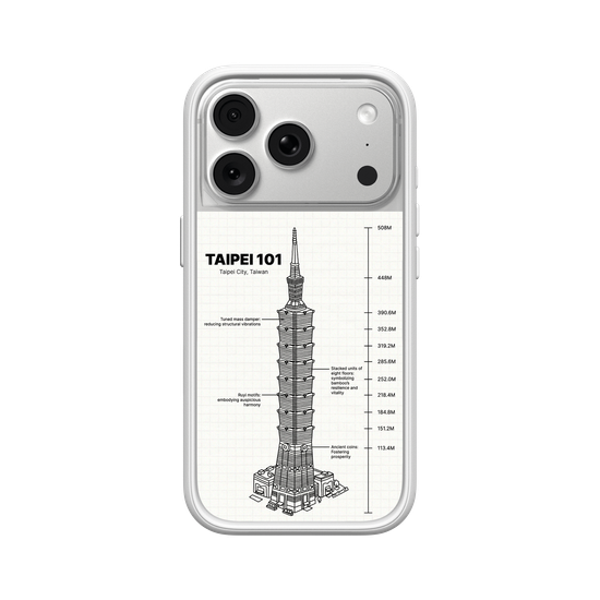 TAIPEI 101 - Architectural Blueprint