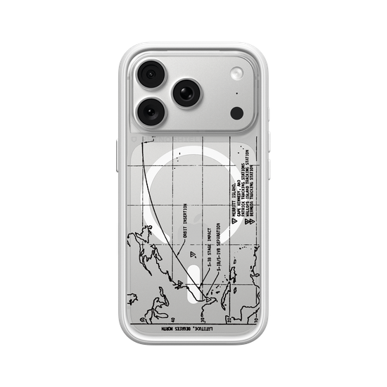 Launch Vehicle Ground Track (Black)