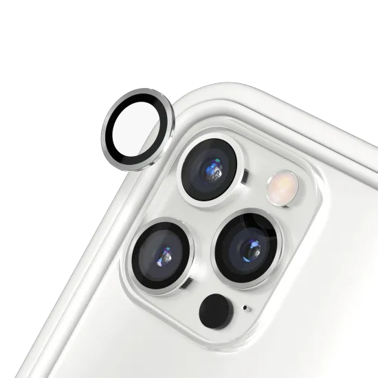 Pour iPhone 12 HD Film de protection d'objectif de caméra arrière en verre  trempé
