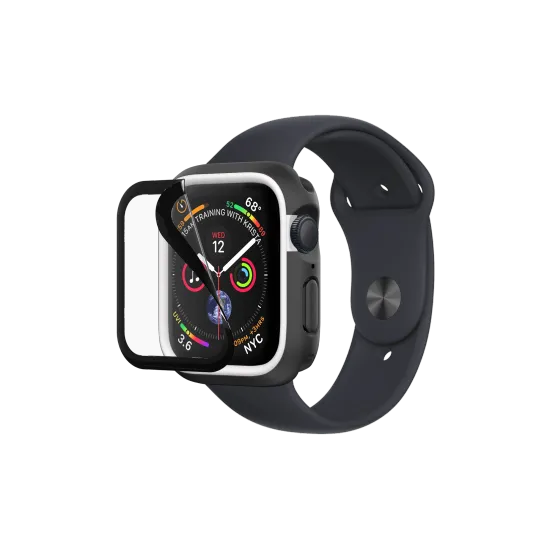 Apple Watch SE 44mm Displayschutzfolie die Harteste auf dem Markt RHINOSHIELD Deutschland