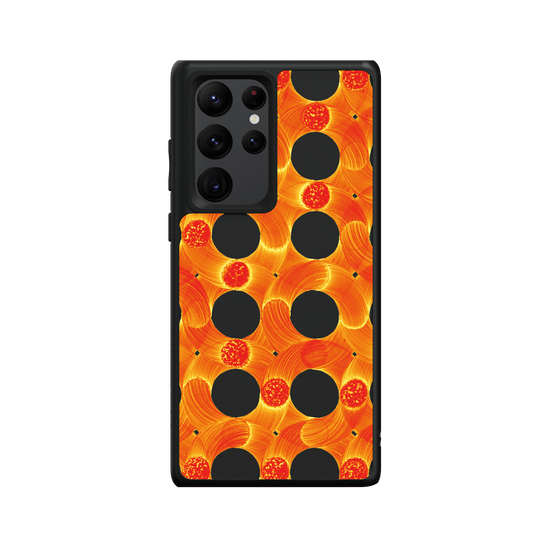 Orange Circle Pattern