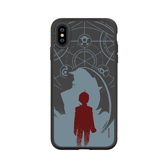 Elric brothers - Silhouettes (Stylized Gradient Effect)