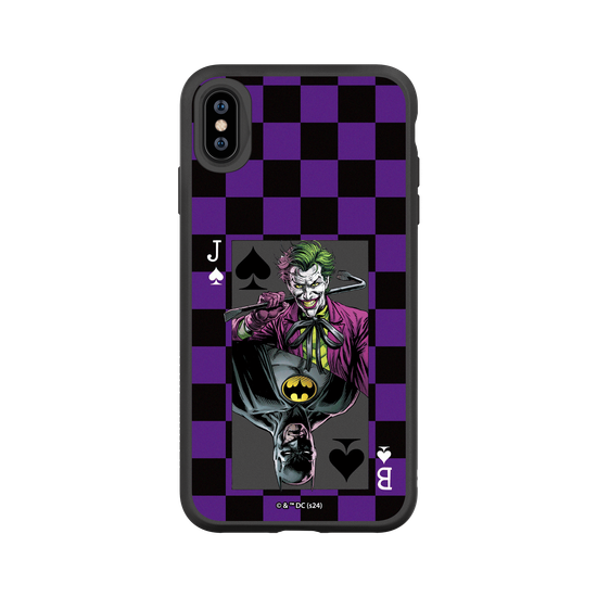 The Joker and Batman poker card