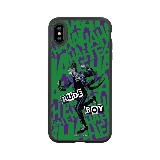 Cartoon The Joker laughing
