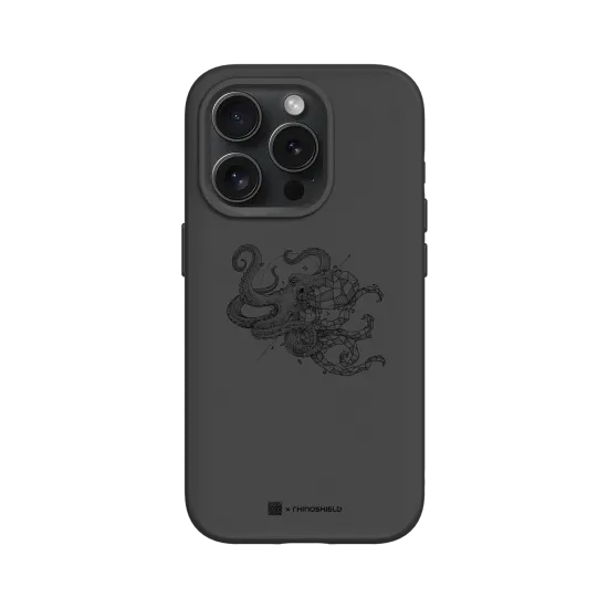 geo octopus - black