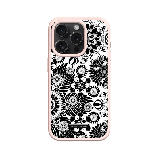 floral monochrome