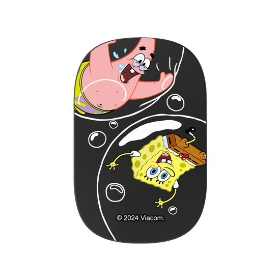 SpongeBob and Patrick playing together