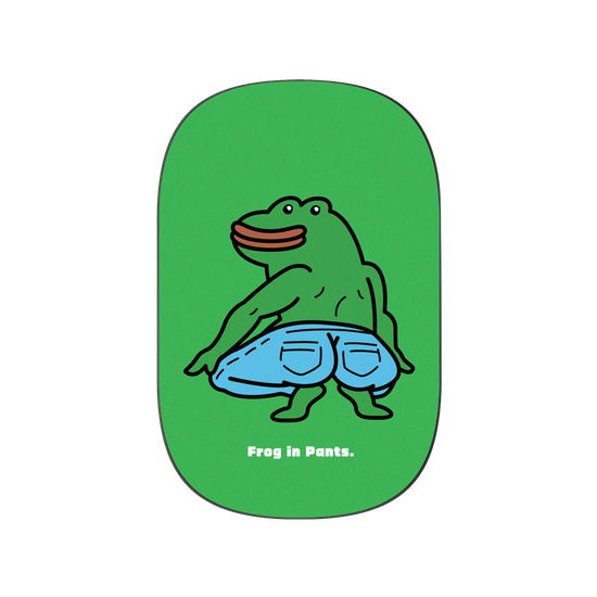 Frog with pants