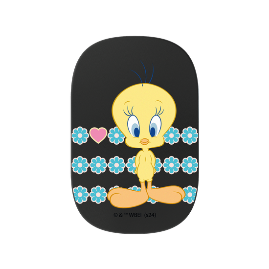 Tweety with flowers
