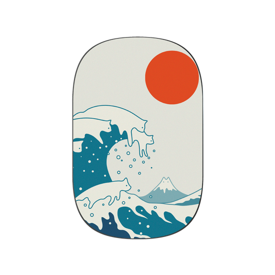 Cat Landscape - Waves