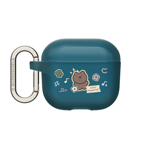 Lazy Monster Cute Planner Stickers AirPodsCase 01.