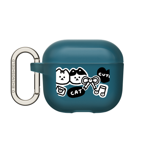 Many Cat Stickers(black&white)