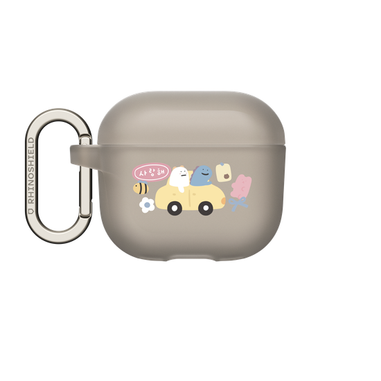 Lazy Monster Cute Planner Stickers AirPodsCase 02.