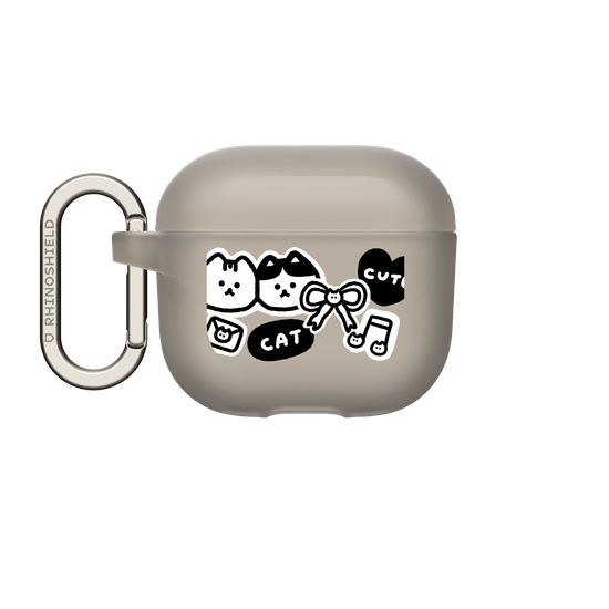 Many Cat Stickers(black&white)