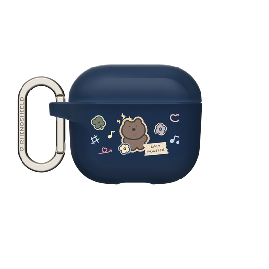 Lazy Monster Cute Planner Stickers AirPodsCase 01.