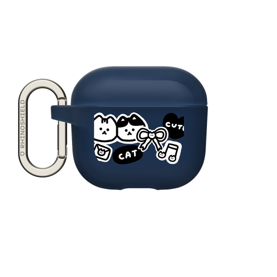 Many Cat Stickers(black&white)