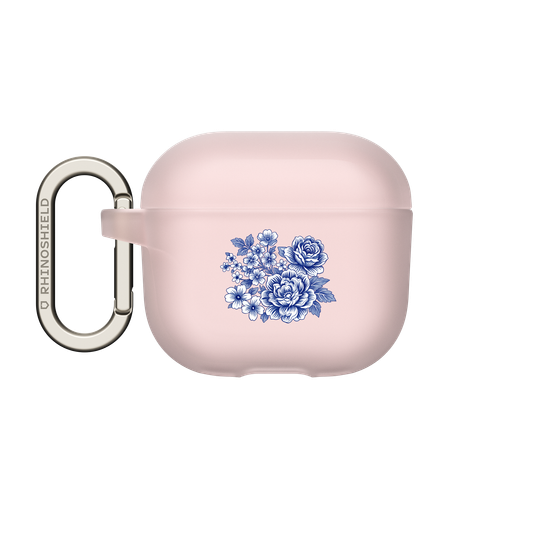 Taiwanese Floral Fabric · Blue & White
