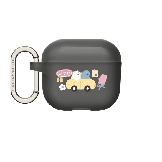 Lazy Monster Cute Planner Stickers AirPodsCase 02.