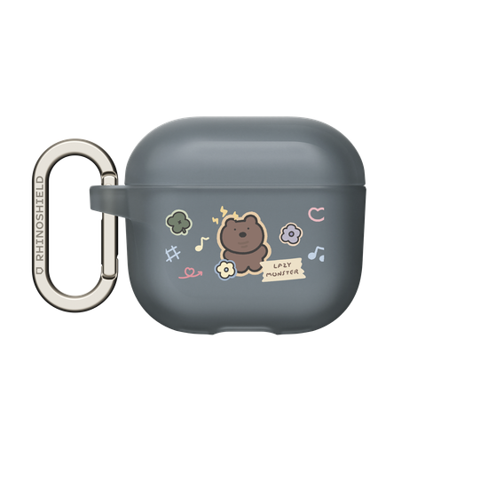 Lazy Monster Cute Planner Stickers AirPodsCase 01.