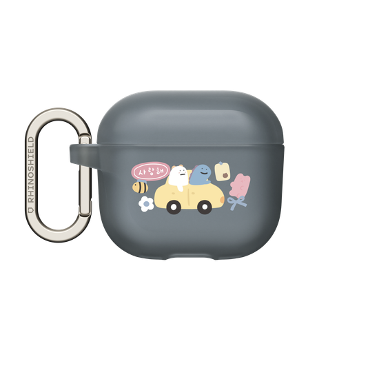 Lazy Monster Cute Planner Stickers AirPodsCase 02.
