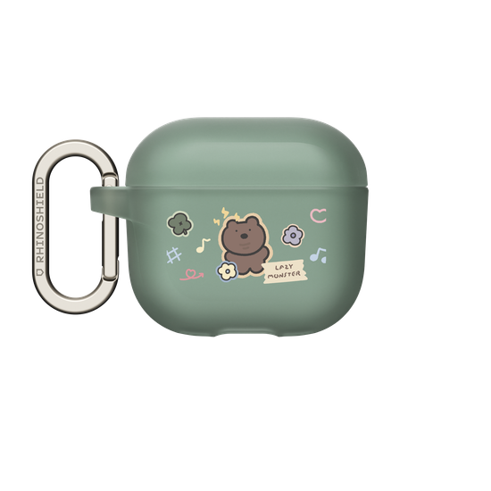 Lazy Monster Cute Planner Stickers AirPodsCase 01.