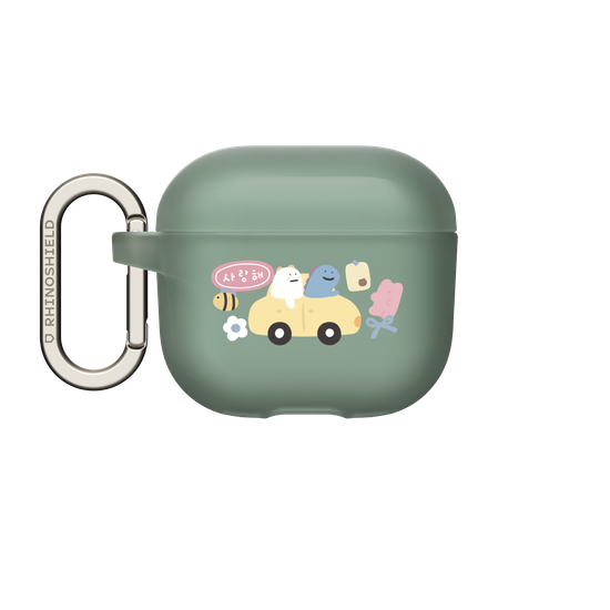 Lazy Monster Cute Planner Stickers AirPodsCase 02.