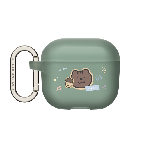Lazy Monster Cute Planner Stickers AirPodsCase 04.