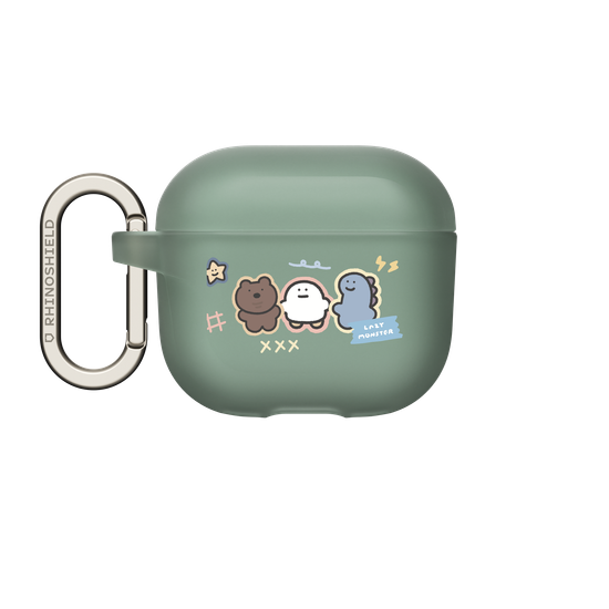 Lazy Monster Cute Planner Stickers AirPodsCase 06.