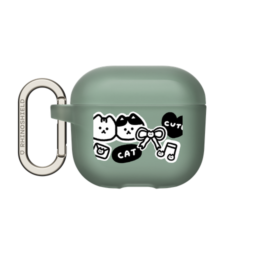 Many Cat Stickers(black&white)