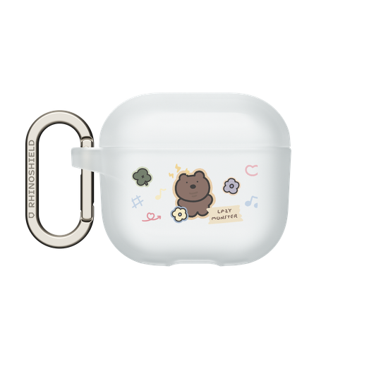 Lazy Monster Cute Planner Stickers AirPodsCase 01.