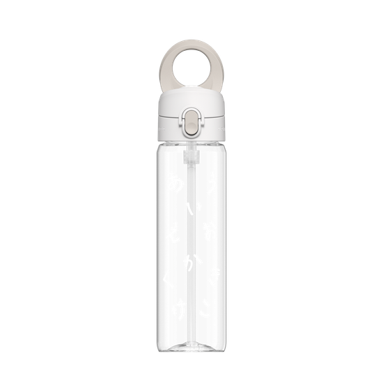 HIRAGANA AIUEO KAKIKUKEKO (WHITE)