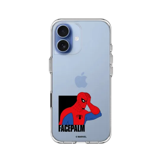 MARVEL | Spider-Man - Facepalm meme | Clear - iPhone 17 | RHINOSHIELD