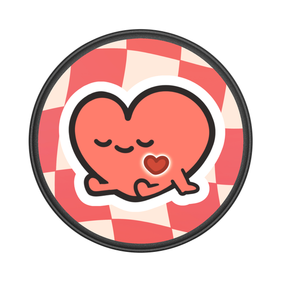 sitting heart - checkers