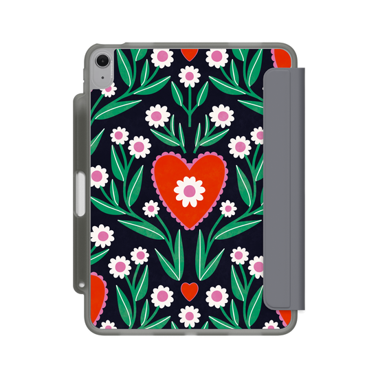 Flower Grid Wallpaper