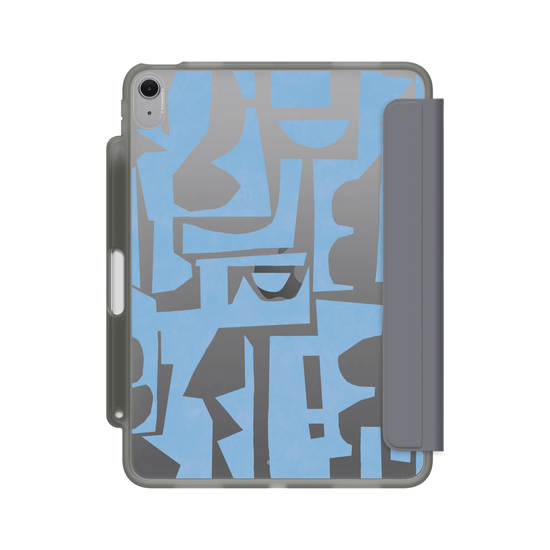 Blue Paper Cut-Outs
