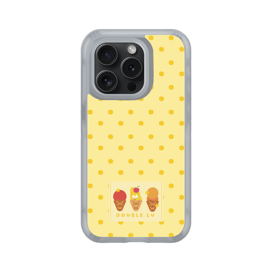 little yellow monster dessert fabric labels