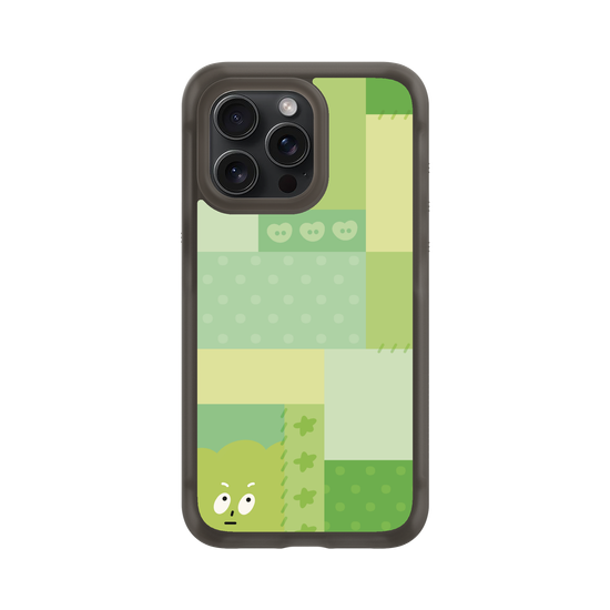 patchwork of little green monster