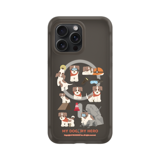 My dog, My hero-Search and Rescue Dog: Jack Russell Terrier(Clear)