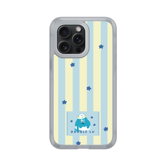 little blue monster dessert fabric labels