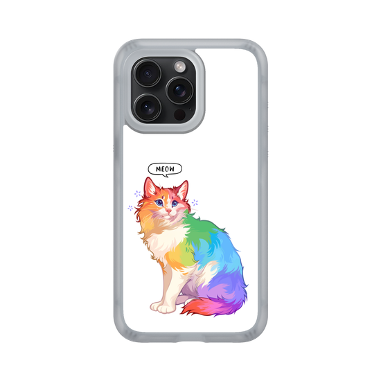 Rainbow Cat Meow