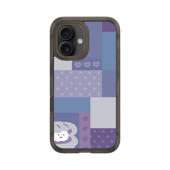 patchwork of purple shell