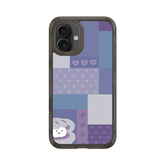 patchwork of purple shell