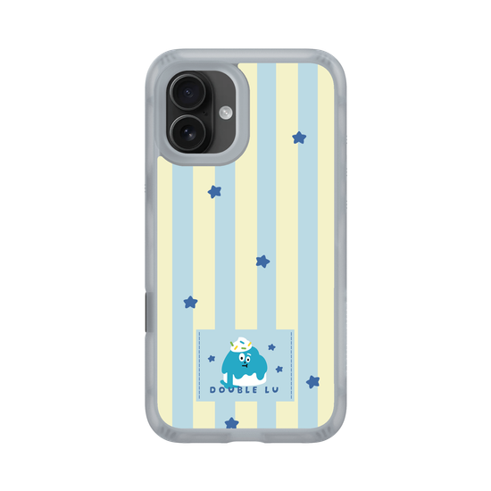 little blue monster dessert fabric labels