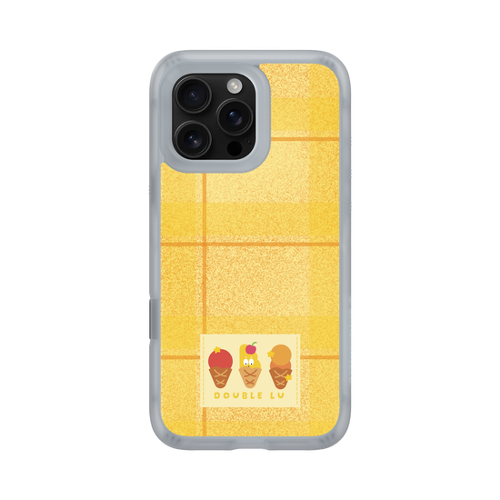 little yellow monster dessert fabric labels