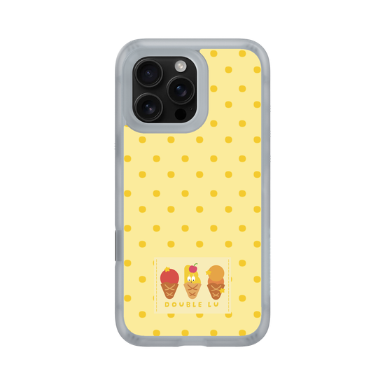 little yellow monster dessert fabric labels