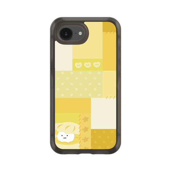 patchwork of yellow shell
